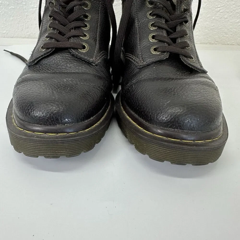 Dr. Martens Harrisfield Brown Leather Chukka Shoes Boots: Men's 9- Women's 10
